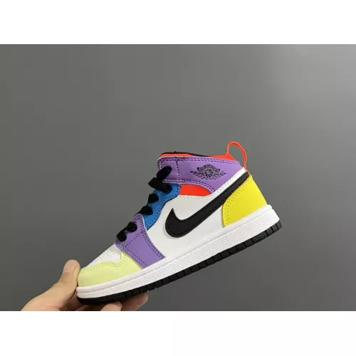 Air Jordan 1 Shoes For Kids #1373245 $60.00 USD, Wholesale Replica Air Jordan 1 I Kids shoes