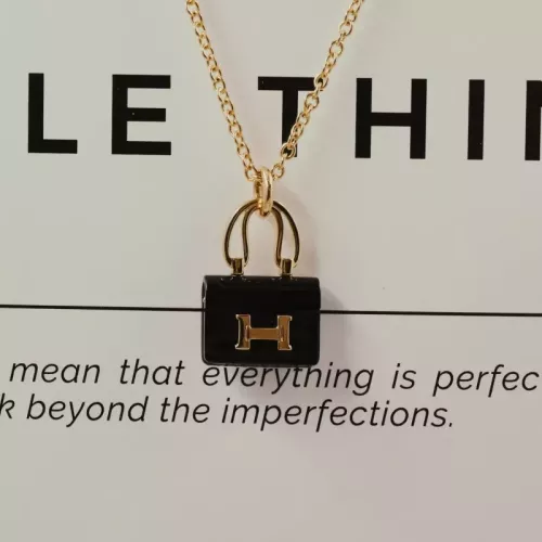 Hermes Necklaces For Women #1373381 $68.00 USD, Wholesale Replica Hermes Necklaces