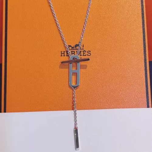 Hermes Necklaces For Women #1373388 $52.00 USD, Wholesale Replica Hermes Necklaces