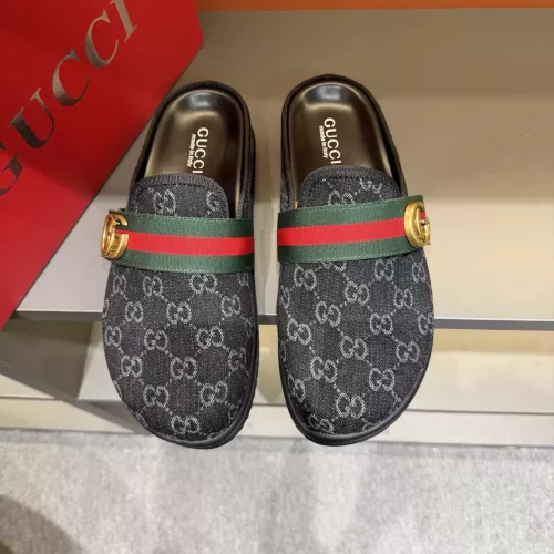 Replica Gucci Slippers For Men #1373651 $64.00 USD for Wholesale