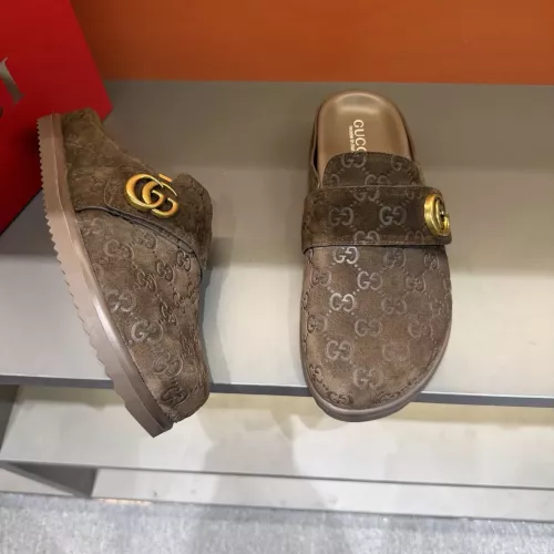 Replica Gucci Slippers For Men #1373653 $72.00 USD for Wholesale