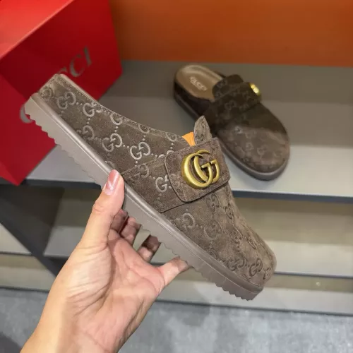 Replica Gucci Slippers For Men #1373653 $72.00 USD for Wholesale