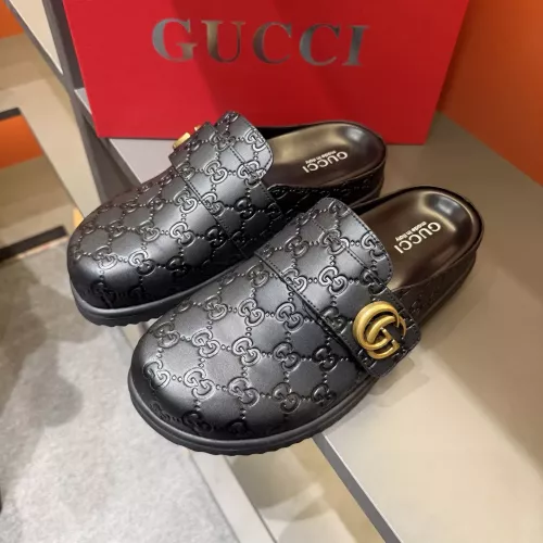 Gucci Slippers For Men #1373655 $72.00 USD, Wholesale Replica Gucci Slippers
