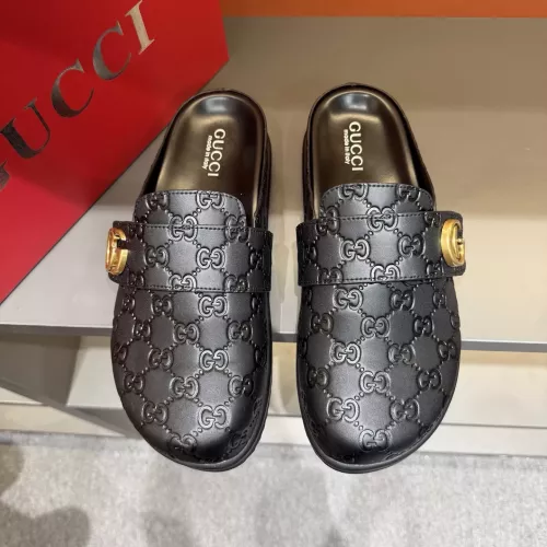 Replica Gucci Slippers For Men #1373655 $72.00 USD for Wholesale