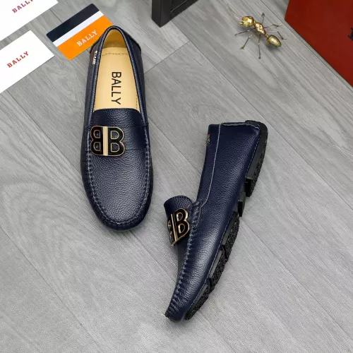 Replica Bally Leather Shoes For Men #1373664 $82.00 USD for Wholesale