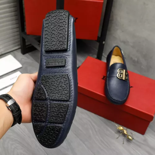 Replica Bally Leather Shoes For Men #1373664 $82.00 USD for Wholesale