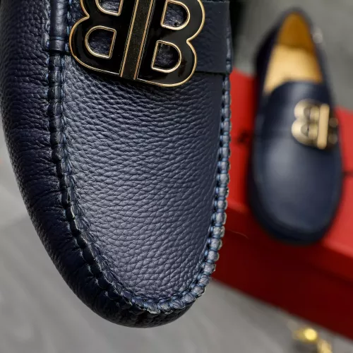 Replica Bally Leather Shoes For Men #1373664 $82.00 USD for Wholesale