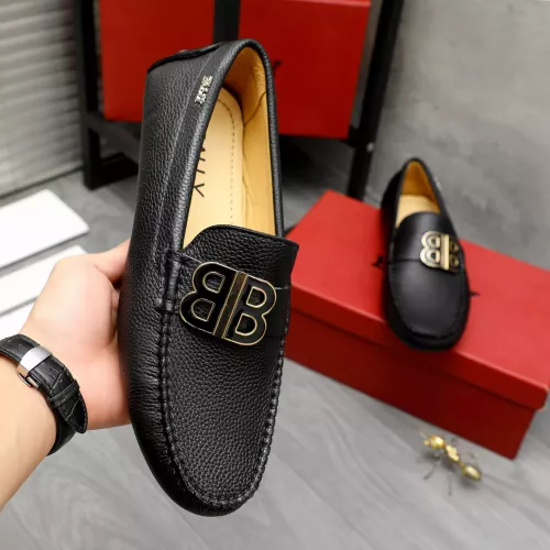 Replica Bally Leather Shoes For Men #1373665 $82.00 USD for Wholesale