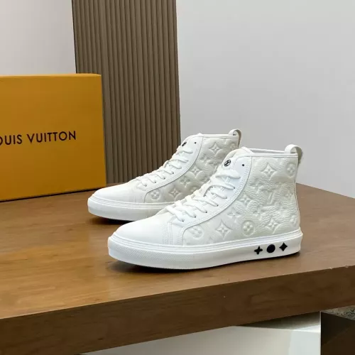 Louis Vuitton High Tops Shoes For Men #1373687 $140.00 USD, Wholesale Replica Louis Vuitton High Tops Shoes