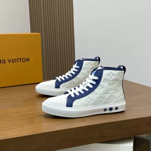 Louis Vuitton High Tops Shoes For Men #1373689 $140.00 USD, Wholesale Replica Louis Vuitton High Tops Shoes