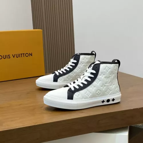 Louis Vuitton High Tops Shoes For Men #1373690 $140.00 USD, Wholesale Replica Louis Vuitton High Tops Shoes