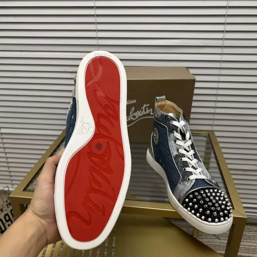 Replica Christian Louboutin High Top Shoes For Men #1373702 $98.00 USD for Wholesale