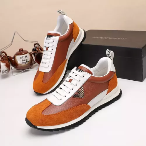 Armani Casual Shoes For Men #1373801 $80.00 USD, Wholesale Replica Armani Casual Shoes