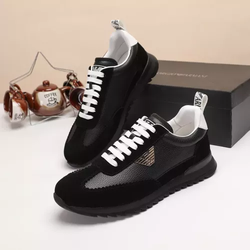 Armani Casual Shoes For Men #1373802 $80.00 USD, Wholesale Replica Armani Casual Shoes