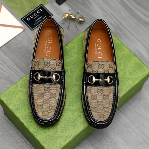 Replica Gucci Oxfords Shoes For Men #1373856 $80.00 USD for Wholesale