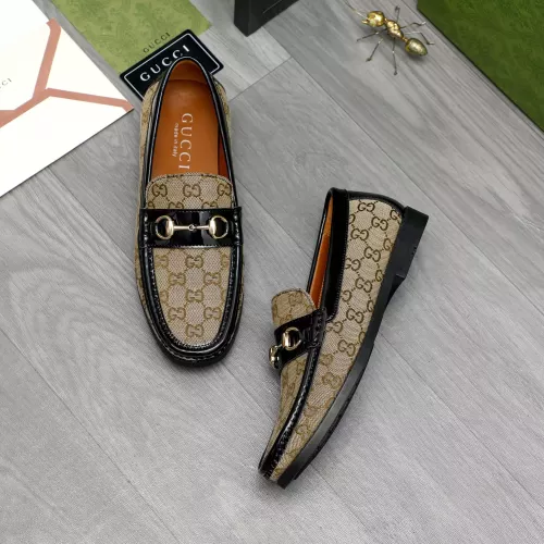 Replica Gucci Oxfords Shoes For Men #1373856 $80.00 USD for Wholesale
