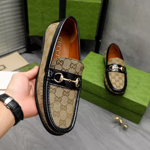 Replica Gucci Oxfords Shoes For Men #1373856 $80.00 USD for Wholesale