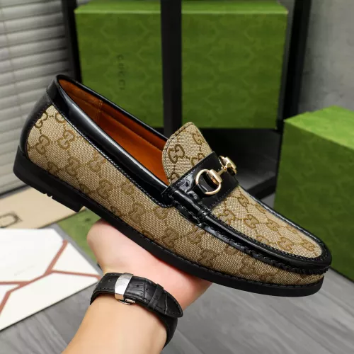 Replica Gucci Oxfords Shoes For Men #1373856 $80.00 USD for Wholesale