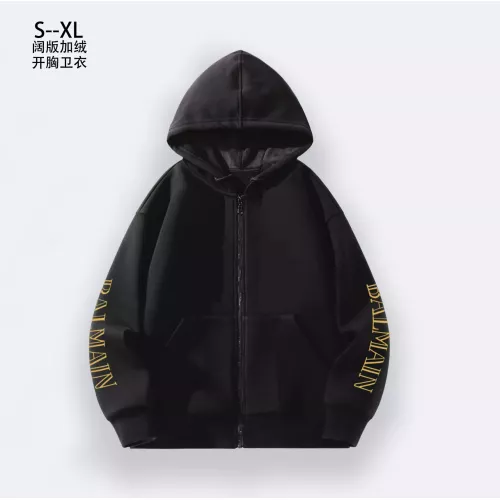 Balmain Hoodies Long Sleeved For Men #1373880 $40.00 USD, Wholesale Replica Balmain Hoodies