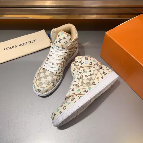 Louis Vuitton High Tops Shoes For Men #1373887 $150.00 USD, Wholesale Replica Louis Vuitton High Tops Shoes