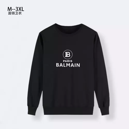 Balmain Hoodies Long Sleeved For Men #1373899 $32.00 USD, Wholesale Replica Balmain Hoodies