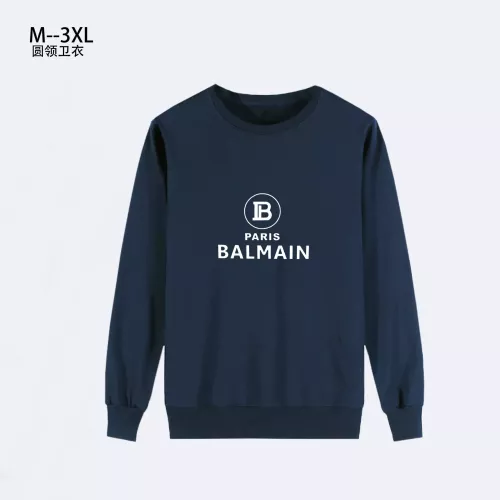 Balmain Hoodies Long Sleeved For Men #1373900 $32.00 USD, Wholesale Replica Balmain Hoodies