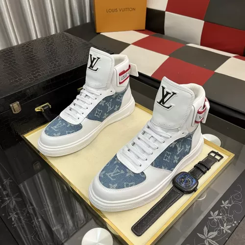 Replica Louis Vuitton High Tops Shoes For Men #1374009 $82.00 USD for Wholesale