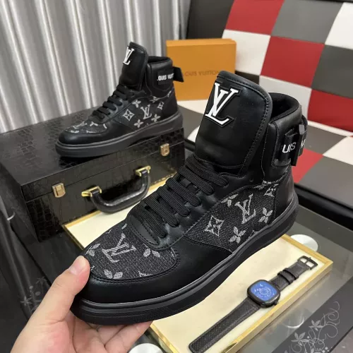 Louis Vuitton High Tops Shoes For Men #1374010 $82.00 USD, Wholesale Replica Louis Vuitton High Tops Shoes