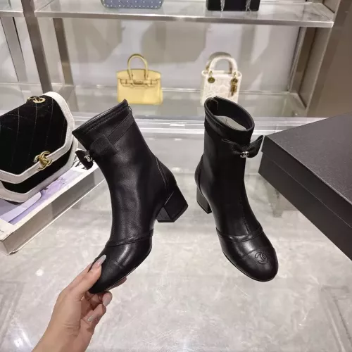 Replica Chanel Boots For Women #1374053 $125.00 USD for Wholesale