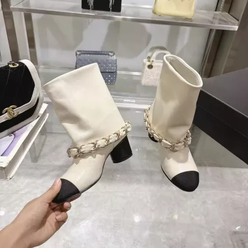 Replica Chanel Boots For Women #1374056 $140.00 USD for Wholesale