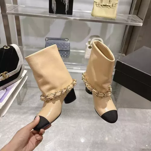Replica Chanel Boots For Women #1374057 $140.00 USD for Wholesale