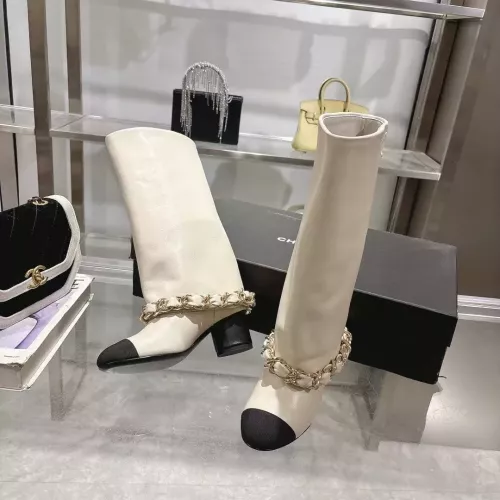 Replica Chanel Boots For Women #1374058 $180.00 USD for Wholesale