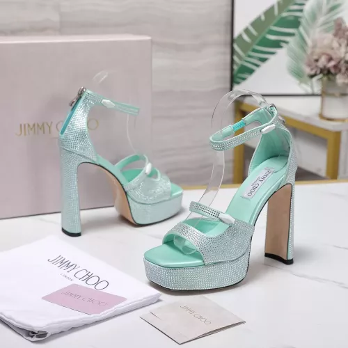 Jimmy Choo Sandals For Women #1374062 $130.00 USD, Wholesale Replica Jimmy Choo Sandals