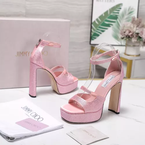 Jimmy Choo Sandals For Women #1374064 $130.00 USD, Wholesale Replica Jimmy Choo Sandals