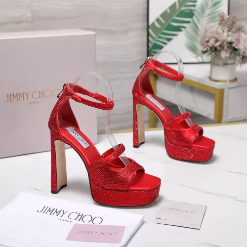 Replica Jimmy Choo Sandals For Women #1374065 $130.00 USD for Wholesale