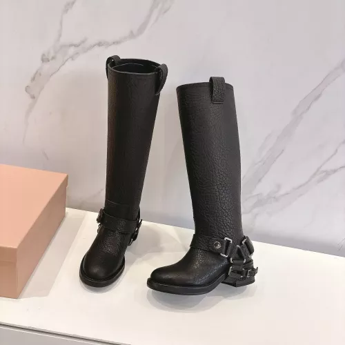 MIU MIU Boots For Women #1374070 $182.00 USD, Wholesale Replica MIU MIU Boots