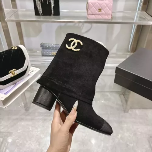 Replica Chanel Boots For Women #1374084 $132.00 USD for Wholesale