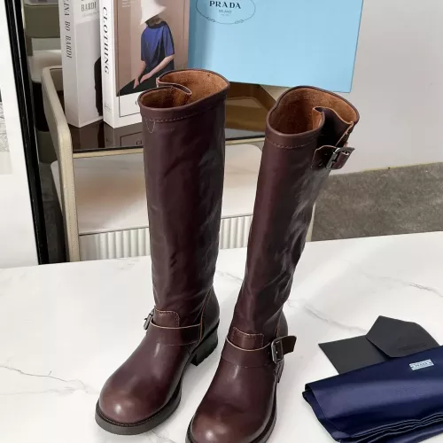 Replica Prada Boots For Women #1374120 $160.00 USD for Wholesale