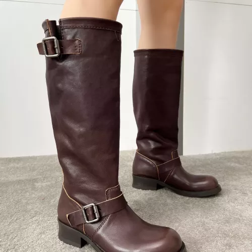 Replica Prada Boots For Women #1374120 $160.00 USD for Wholesale
