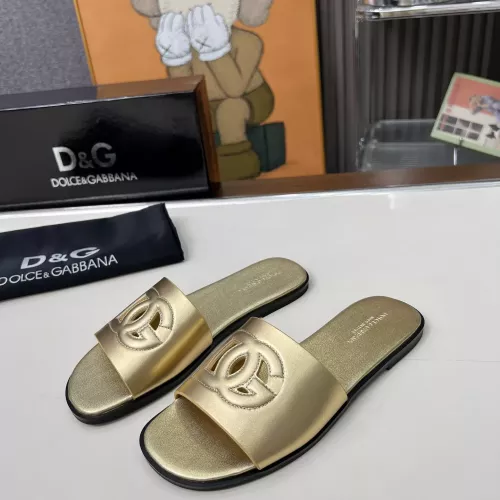 Dolce &amp; Gabbana D&amp;G Slippers For Women #1374154 $85.00 USD, Wholesale Replica Dolce &amp; Gabbana D&amp;G Slippers
