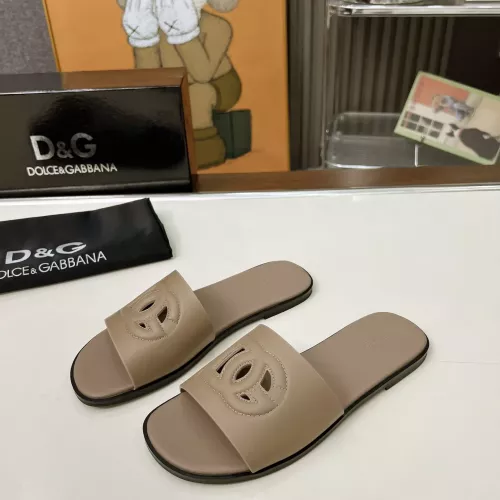 Dolce &amp; Gabbana D&amp;G Slippers For Women #1374155 $85.00 USD, Wholesale Replica Dolce &amp; Gabbana D&amp;G Slippers