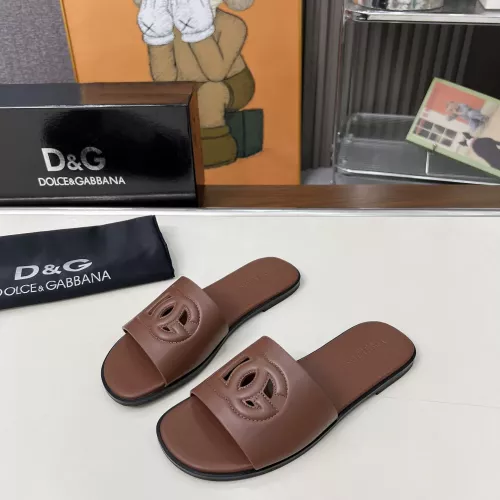 Dolce &amp; Gabbana D&amp;G Slippers For Women #1374157 $85.00 USD, Wholesale Replica Dolce &amp; Gabbana D&amp;G Slippers
