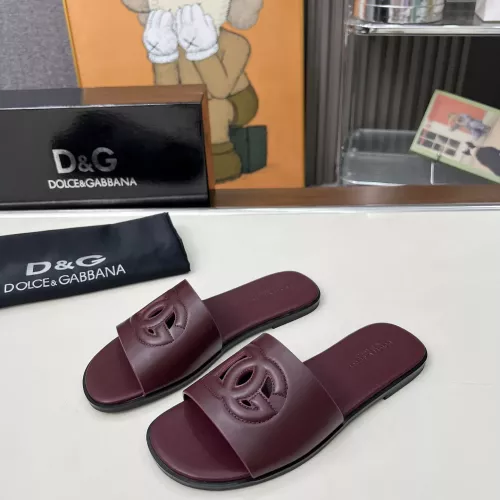 Dolce &amp; Gabbana D&amp;G Slippers For Women #1374158 $85.00 USD, Wholesale Replica Dolce &amp; Gabbana D&amp;G Slippers