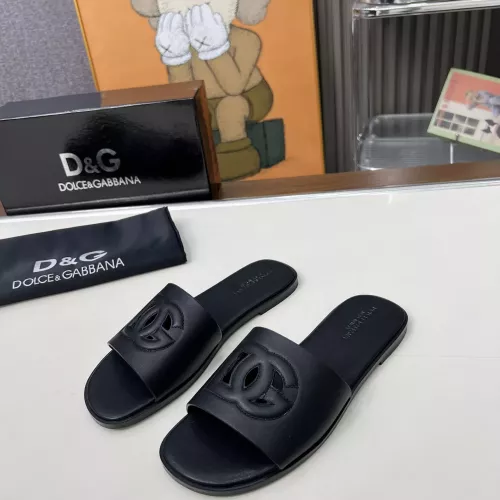 Dolce &amp; Gabbana D&amp;G Slippers For Women #1374159 $85.00 USD, Wholesale Replica Dolce &amp; Gabbana D&amp;G Slippers