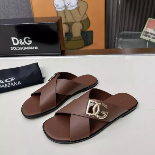 Dolce &amp; Gabbana D&amp;G Slippers For Women #1374163 $88.00 USD, Wholesale Replica Dolce &amp; Gabbana D&amp;G Slippers
