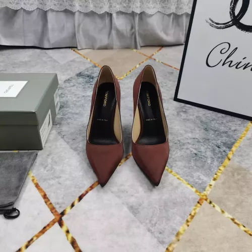 Replica Tom Ford High-Heeled Shoes For Women #1374243 $112.00 USD for Wholesale