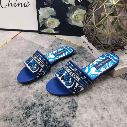 Dolce &amp; Gabbana D&amp;G Slippers For Women #1374249 $125.00 USD, Wholesale Replica Dolce &amp; Gabbana D&amp;G Slippers