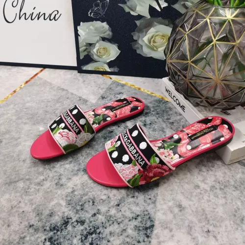 Dolce &amp; Gabbana D&amp;G Slippers For Women #1374250 $125.00 USD, Wholesale Replica Dolce &amp; Gabbana D&amp;G Slippers