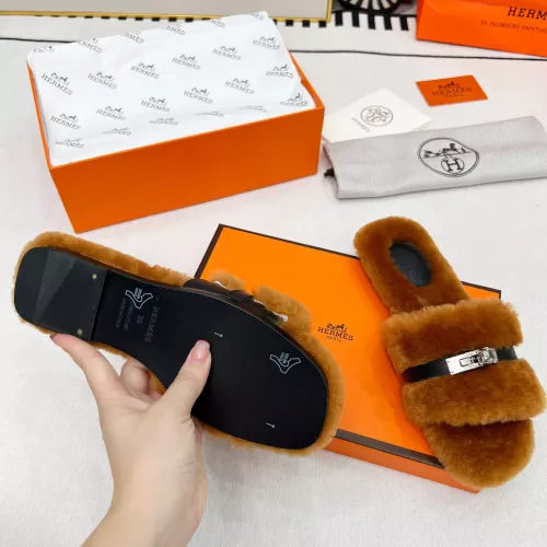 Replica Hermes Slippers For Women #1374260 $96.00 USD for Wholesale
