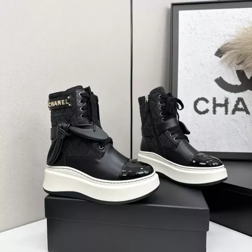 Replica Chanel Boots For Women #1374280 $140.00 USD for Wholesale